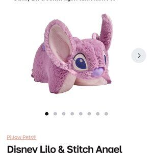 DISNEY LILO & STITCH ANGEL PLUSH PILLOW